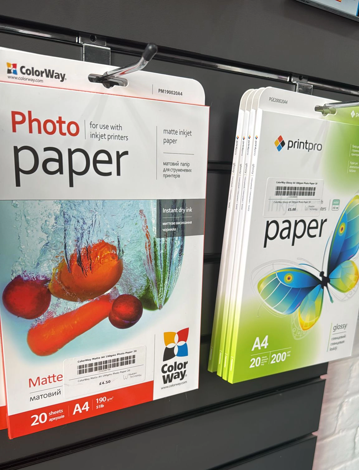 photo–paper Photo paper